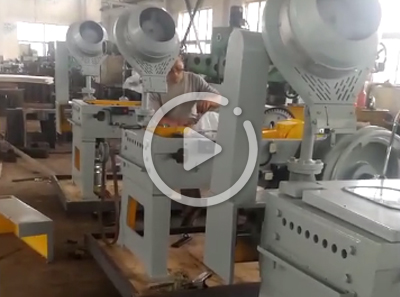 準備包裝發(fā)貨的八聯(lián)沖床（靜音）